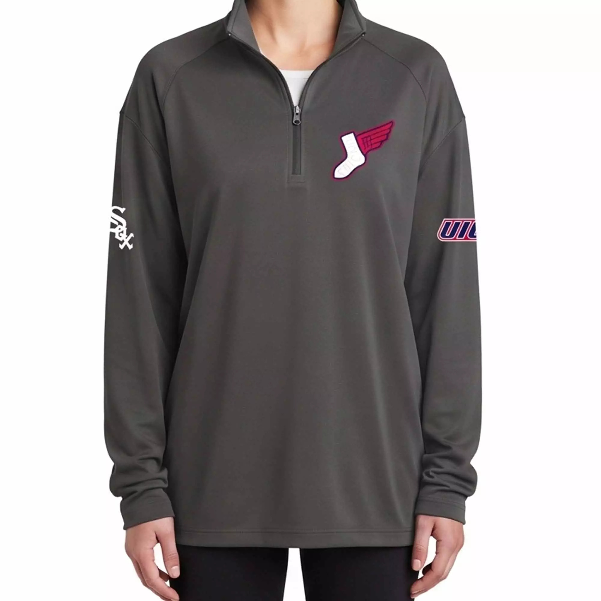 2026 White Sox UIC Quarter Zip Giveaway 2026 White Sox UIC Quarter Zip Giveaway
