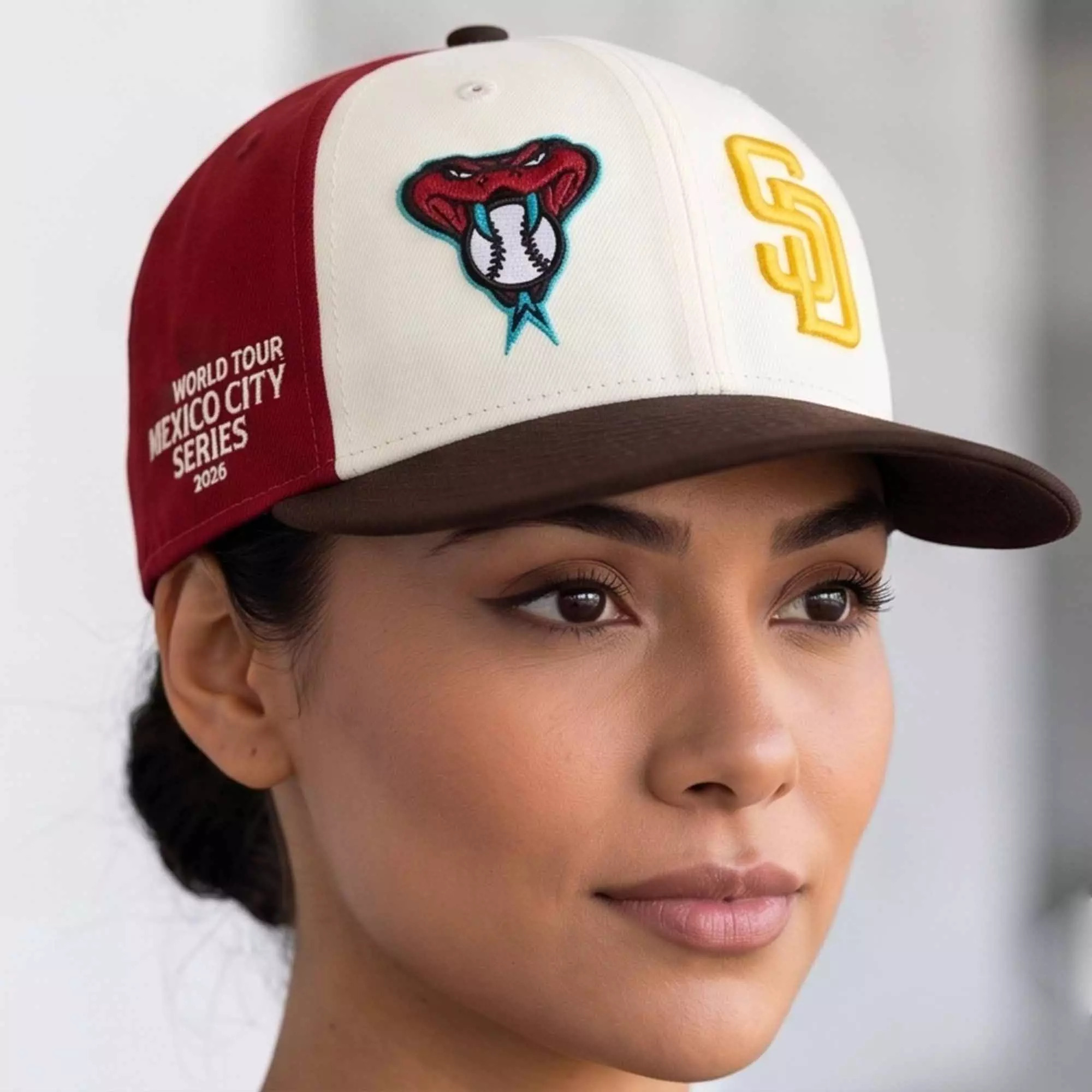 2026 World Tour Mexico City D-backs vs Padres Hat 2026 World Tour Mexico City D-backs vs Padres Hat