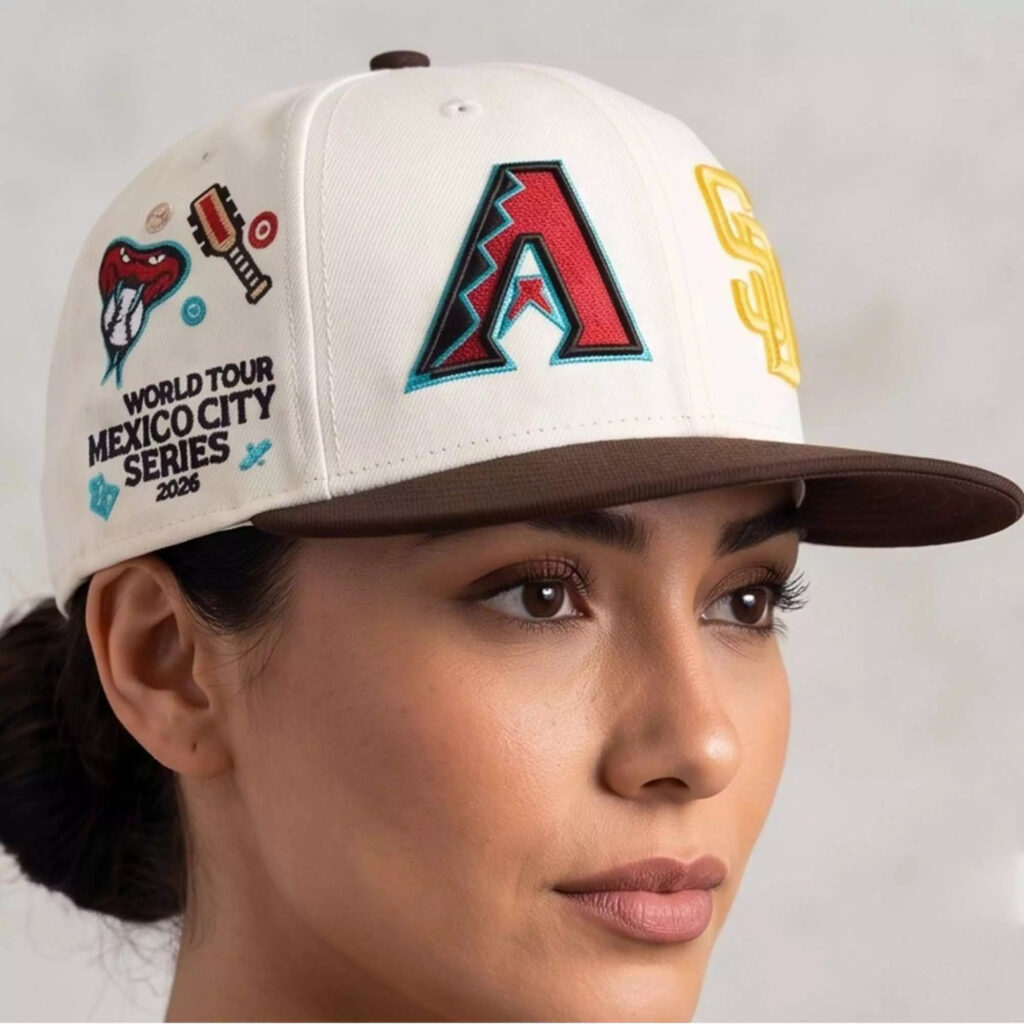 2026 World Tour Mexico City Diamondbacks vs Padres Hat 2026 World Tour Mexico City Diamondbacks vs Padres Hat