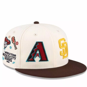 2026 World Tour Mexico City Diamondbacks vs Padres Hat 2 2026 World Tour Mexico City Diamondbacks vs Padres Hat