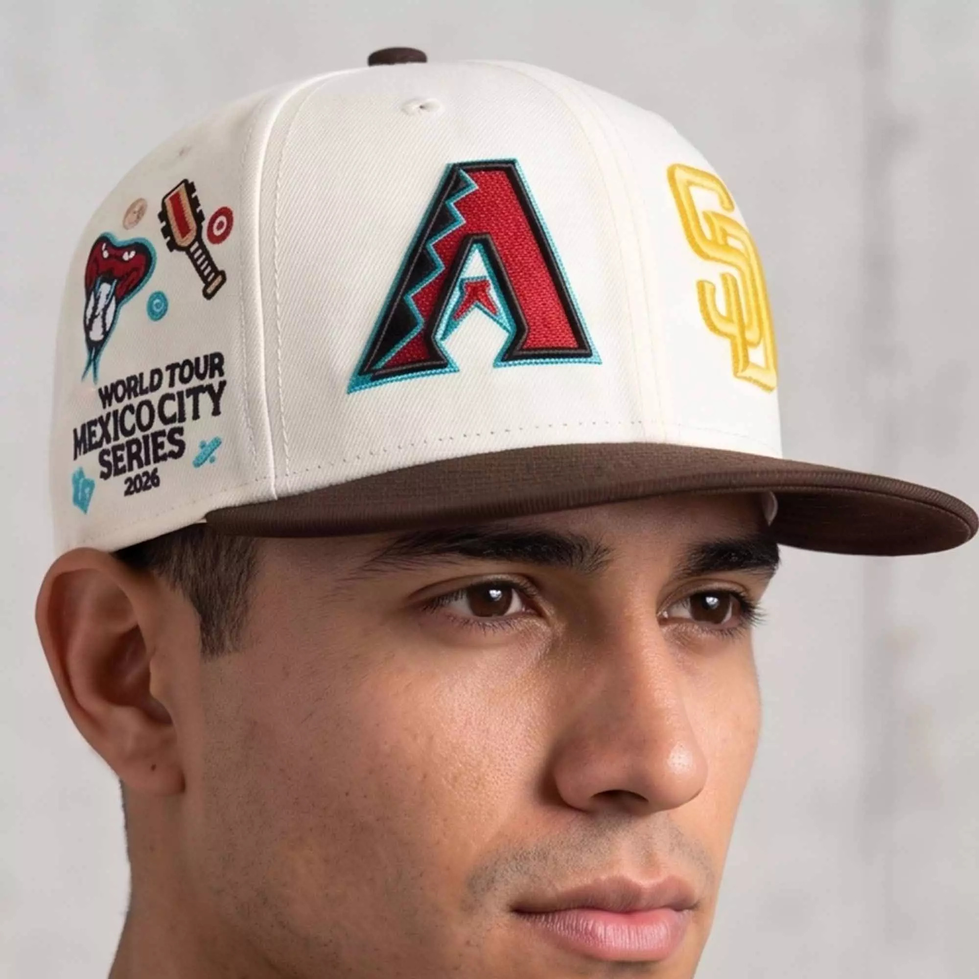 2026 World Tour Mexico City Diamondbacks vs Padres Hat 2026 World Tour Mexico City Diamondbacks vs Padres Hat