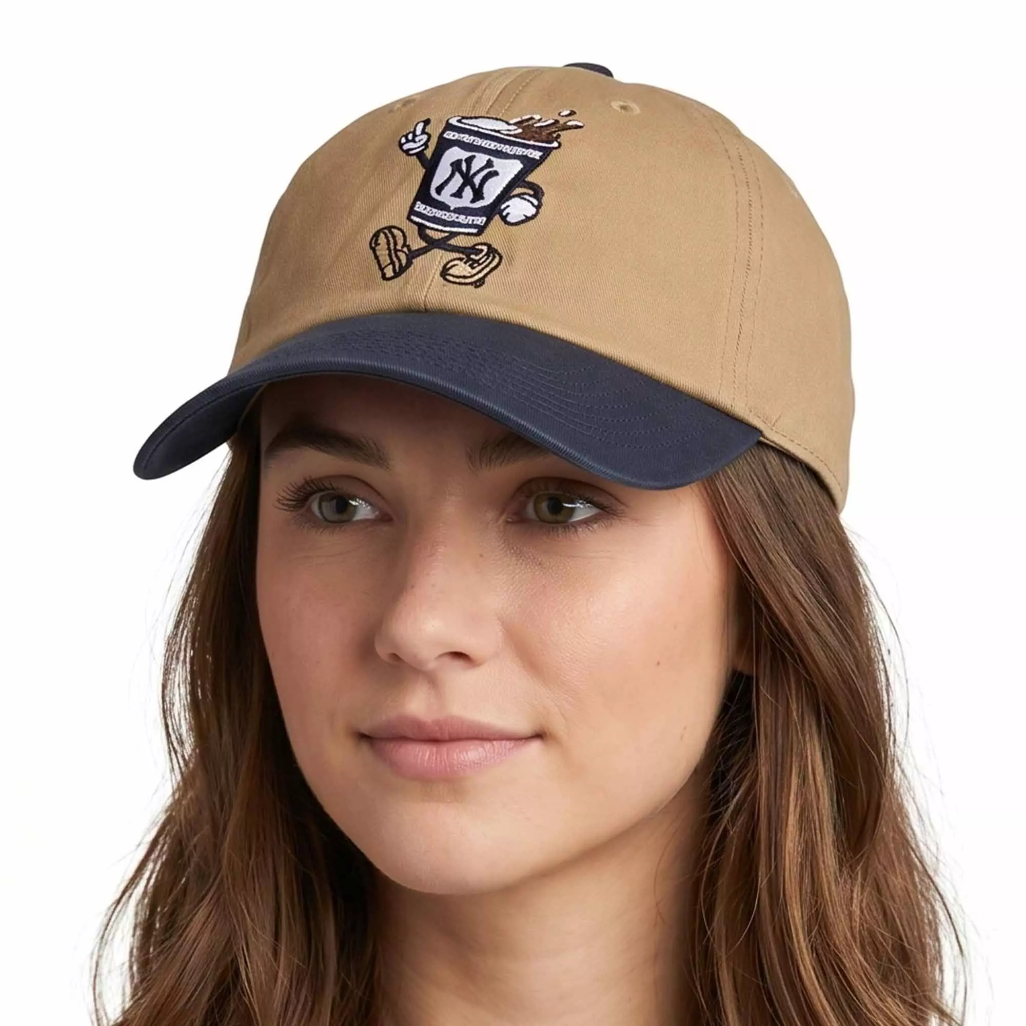 2026 Yankees Cartoon Coffee Hat 2026 Yankees Cartoon Coffee Hat