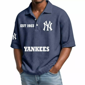 2026 Yankees EST 1903 Waffle T-Shirt 3 2026 Yankees EST 1903 Waffle T-Shirt