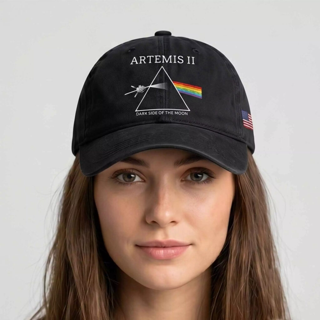 Artemis II Dark Side of The Moon Hat Artemis II Dark Side of The Moon Hat