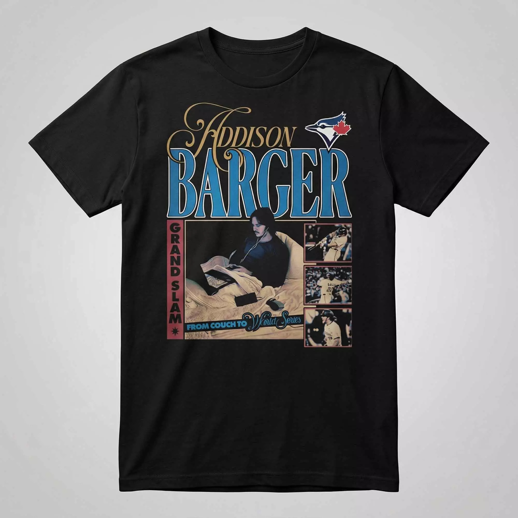 Blue Jays Addison Barger Couch Shirt 2026 Giveaway Blue Jays Addison Barger Couch Shirt 2026 Giveaway