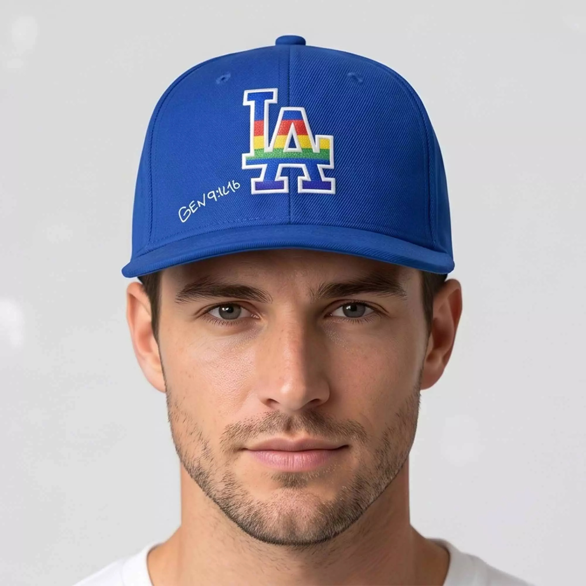 Clayton Kershaw Dodgers Pride Genesis 9 12 16 Hat Clayton Kershaw Dodgers Pride Genesis 9 12 16 Hat