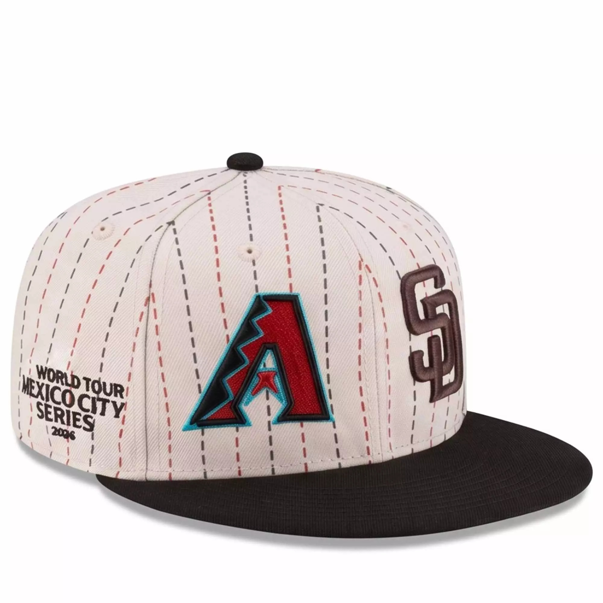 Diamondbacks vs Padres World Tour Mexico City 2026 Hat Diamondbacks vs Padres World Tour Mexico City 2026 Hat