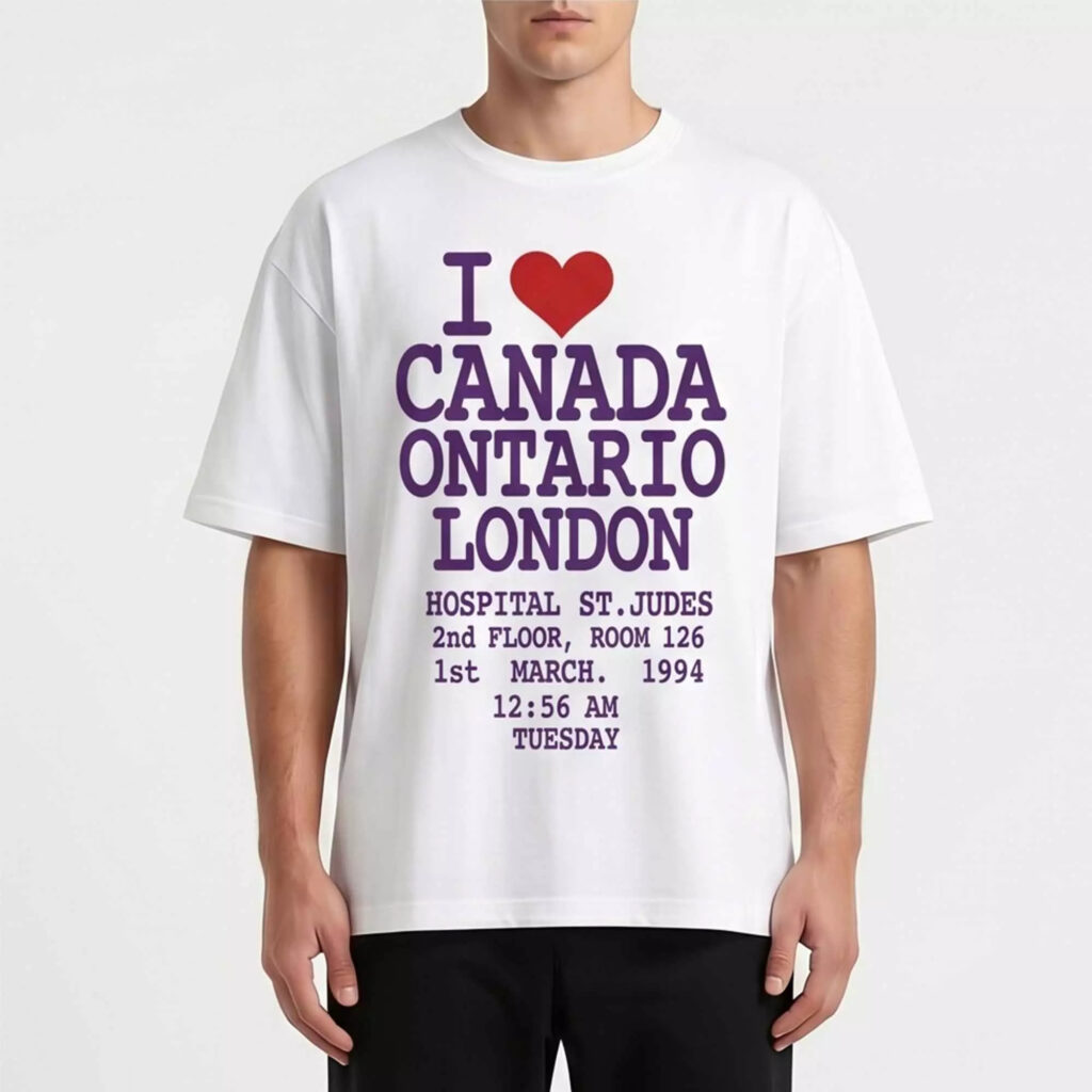 I Love Canada Ontario London Shirt