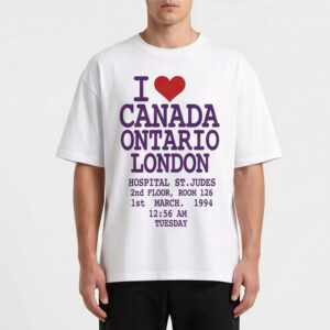 I Love Canada Ontario London Shirt I Love Canada Ontario London Shirt