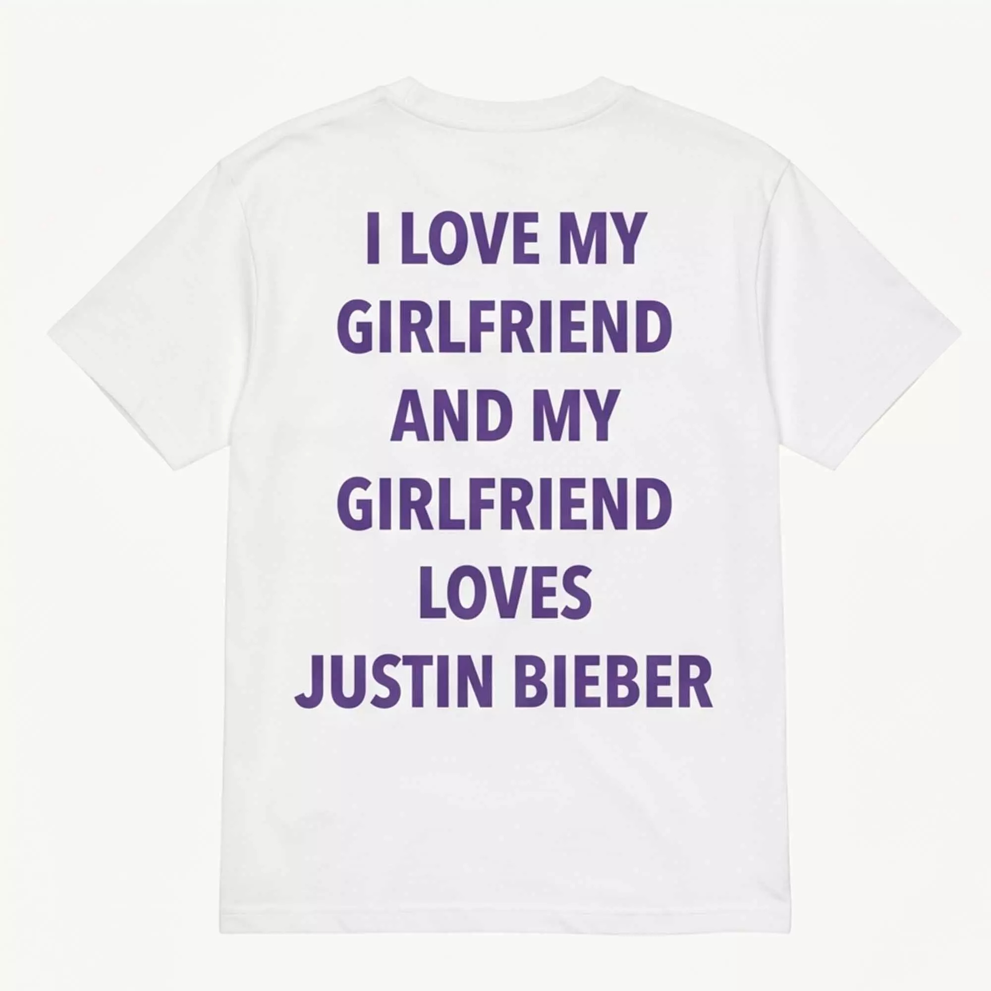 I Love My Girlfriend And My Girlfriend Loves Justin Bieber Shirt I Love My Girlfriend And My Girlfriend Loves Justin Bieber Shirt