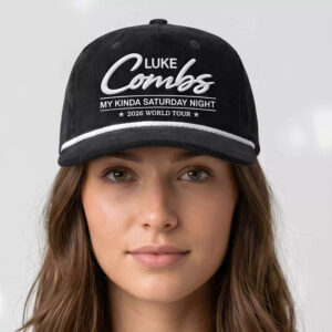 Luke Combs 2026 World Tour Cord Rope Hat 1 Luke Combs 2026 World Tour Cord Rope Hat