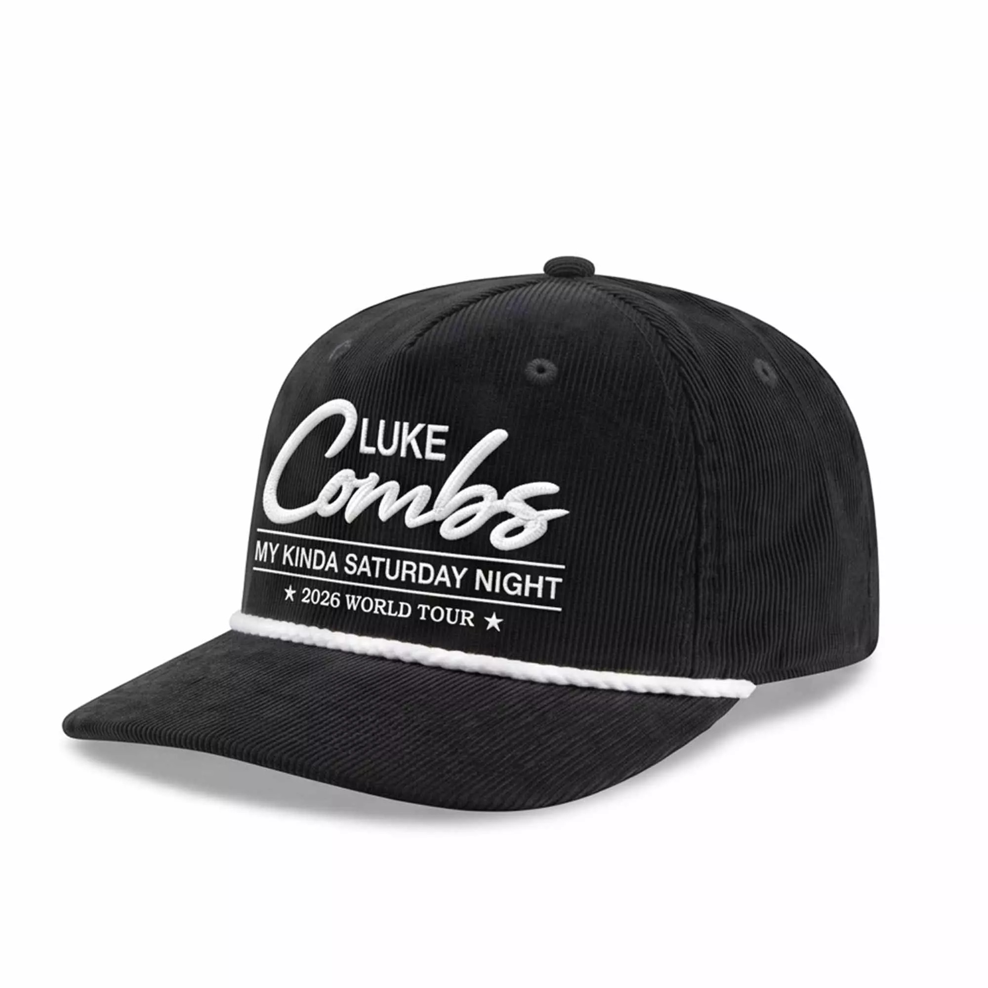 Luke Combs 2026 World Tour Cord Rope Hat Luke Combs 2026 World Tour Cord Rope Hat