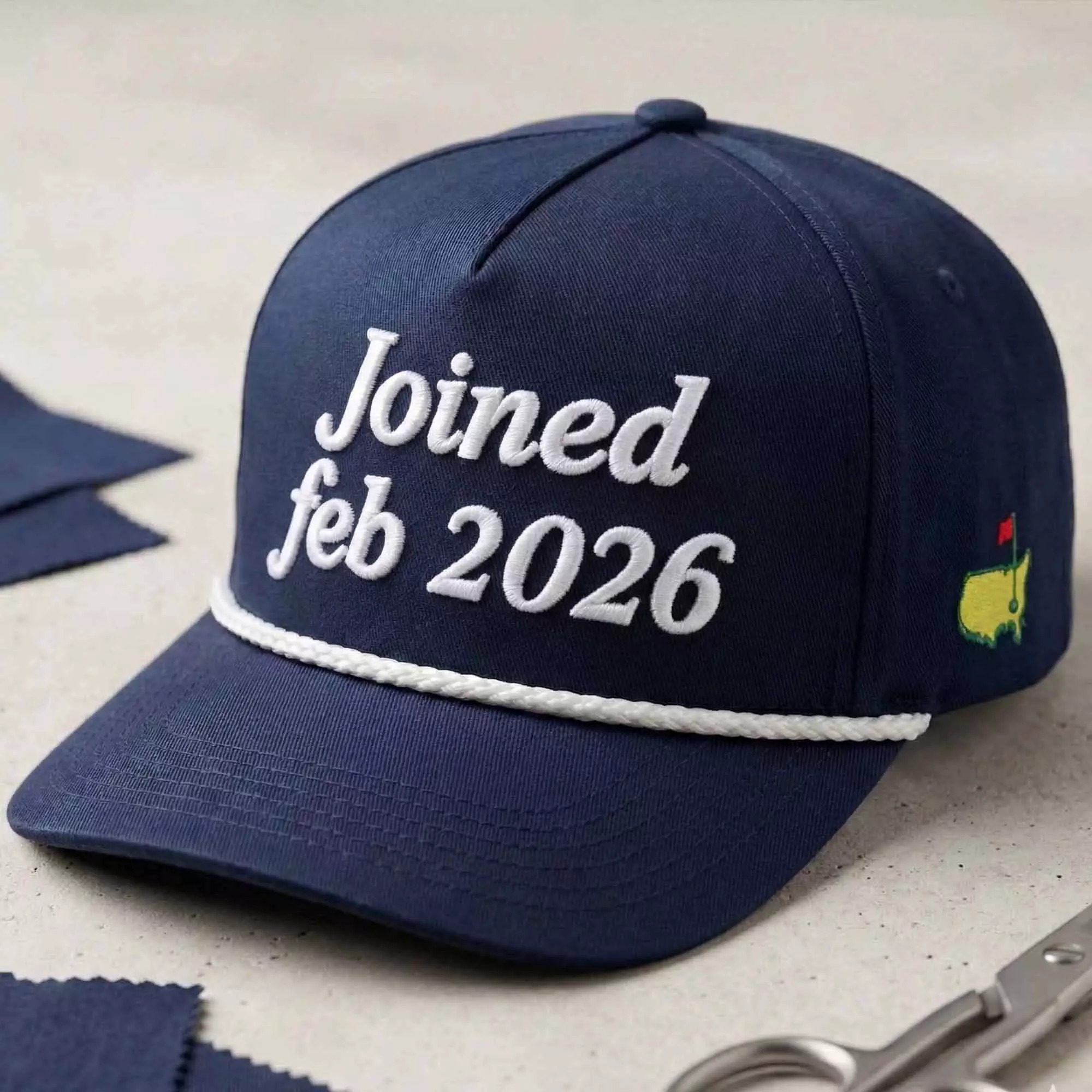 Masters Golf Joined Feb 2026 Hat Masters Golf Joined Feb 2026 Hat