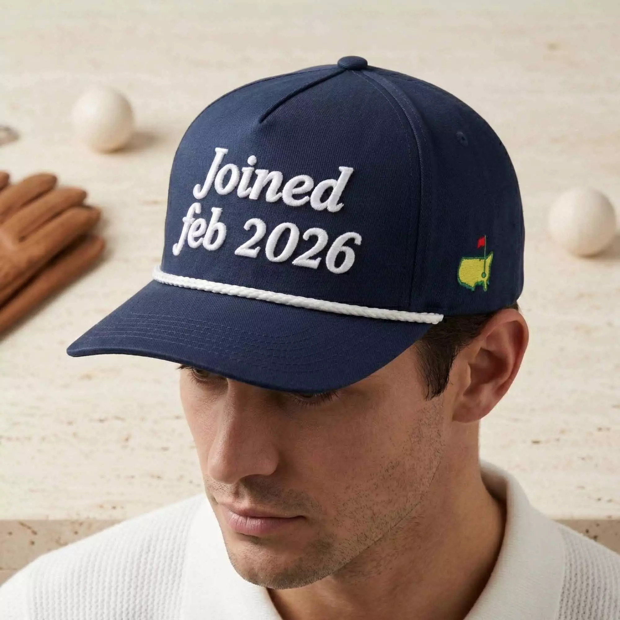 Masters Golf Joined Feb 2026 Hat Masters Golf Joined Feb 2026 Hat
