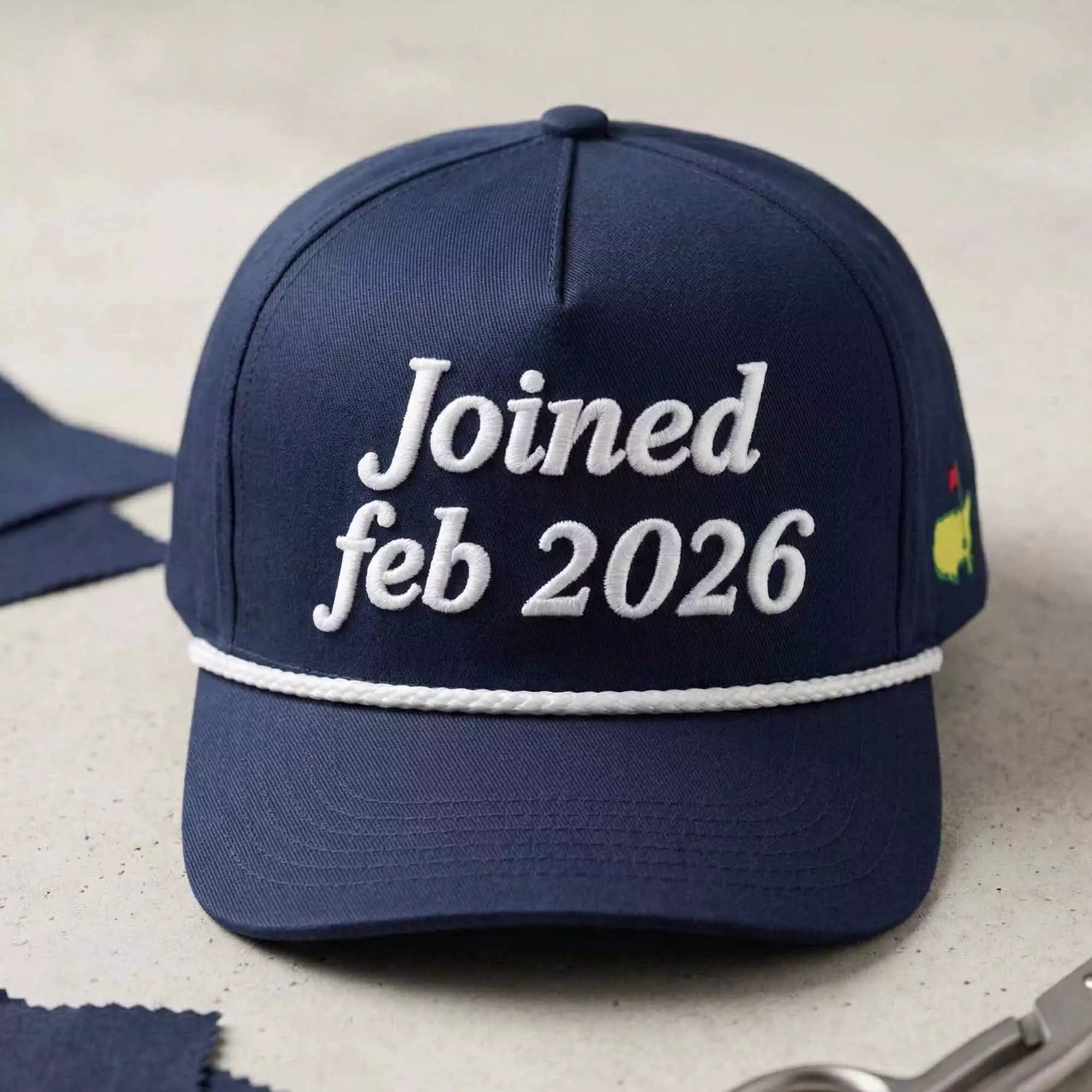 Masters Golf Joined Feb 2026 Hat Masters Golf Joined Feb 2026 Hat
