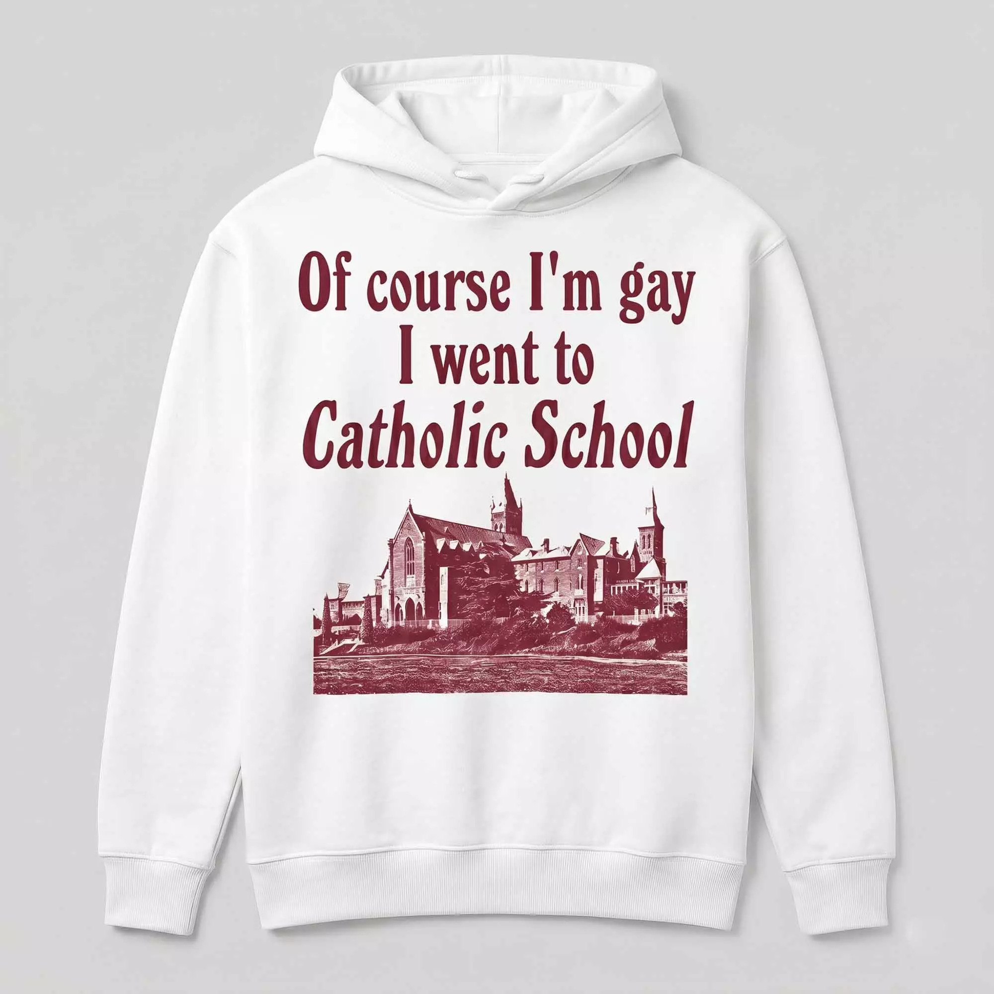Of Course I’m Gay I Went To Catholic School Shirt Of Course I’m Gay I Went To Catholic School Shirt