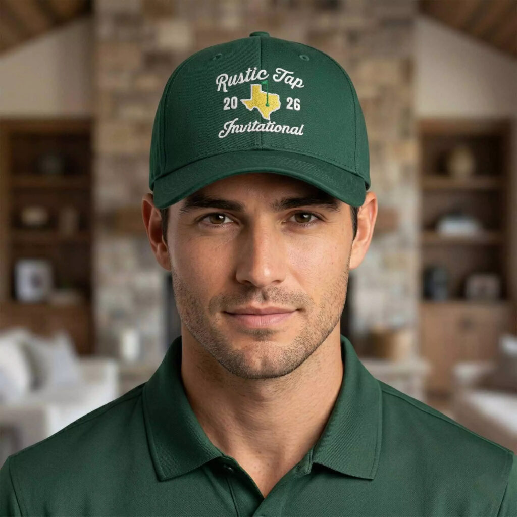 Rustic Tap 2026 Masters Invitational Golf Hat Rustic Tap 2026 Masters Invitational Golf Hat