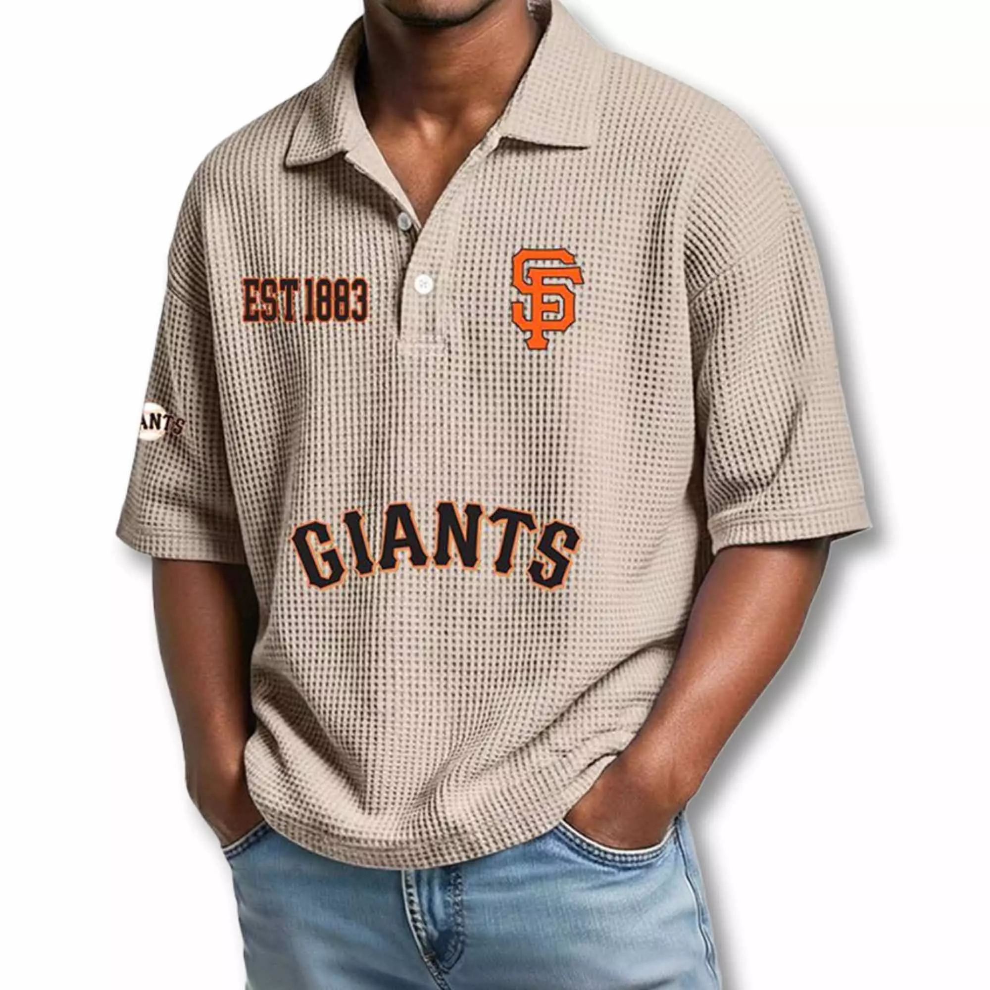 SF Giants EST 1883 Waffle T-Shirt 2026 SF Giants EST 1883 Waffle T-Shirt 2026