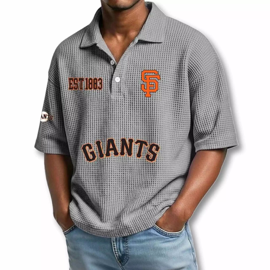 SF Giants EST 1883 Waffle T Shirt 2026 3 SF Giants EST 1883 Waffle T Shirt 2026