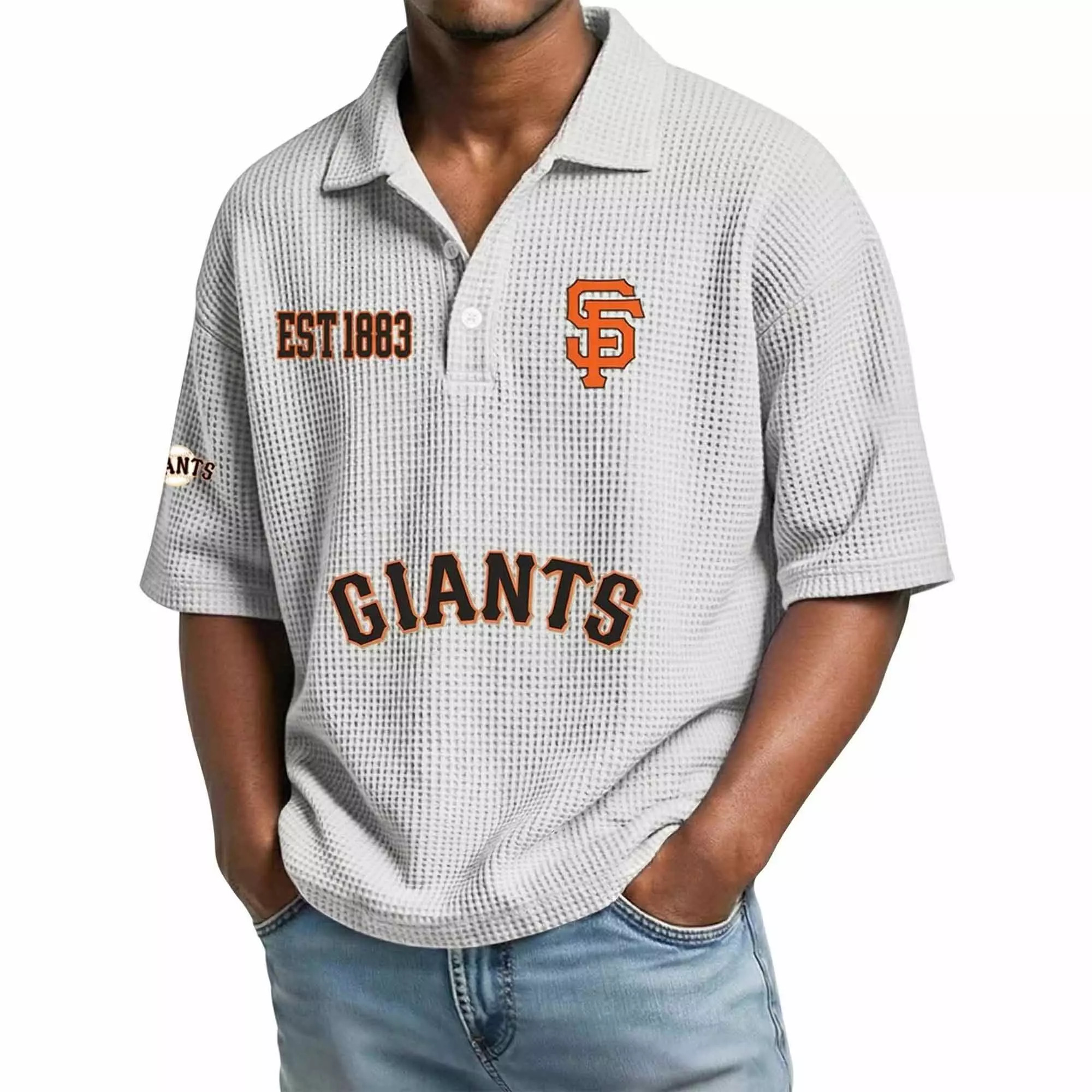 SF Giants EST 1883 Waffle T-Shirt 2026 SF Giants EST 1883 Waffle T-Shirt 2026