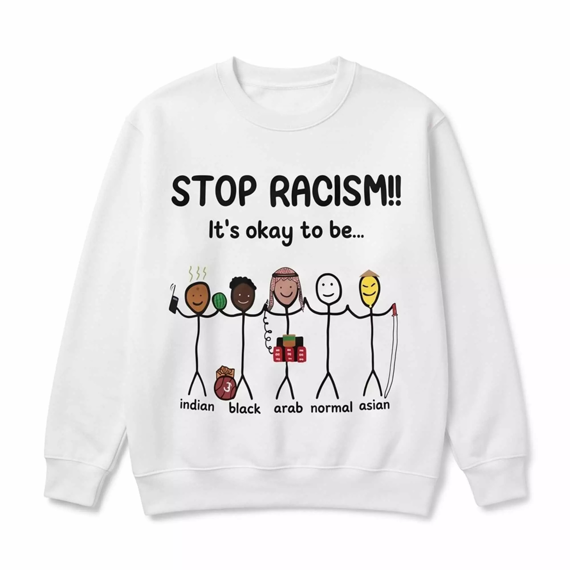 Stop Racism It’s Okay To Be Shirt Stop Racism It’s Okay To Be Shirt