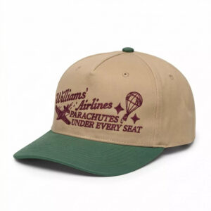 William’s Airlines Parachutes Under Every Seat Hat 1 William’s Airlines Parachutes Under Every Seat Hat