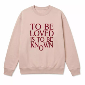 Zendaya To Be Loved Is To Be Known Shirt