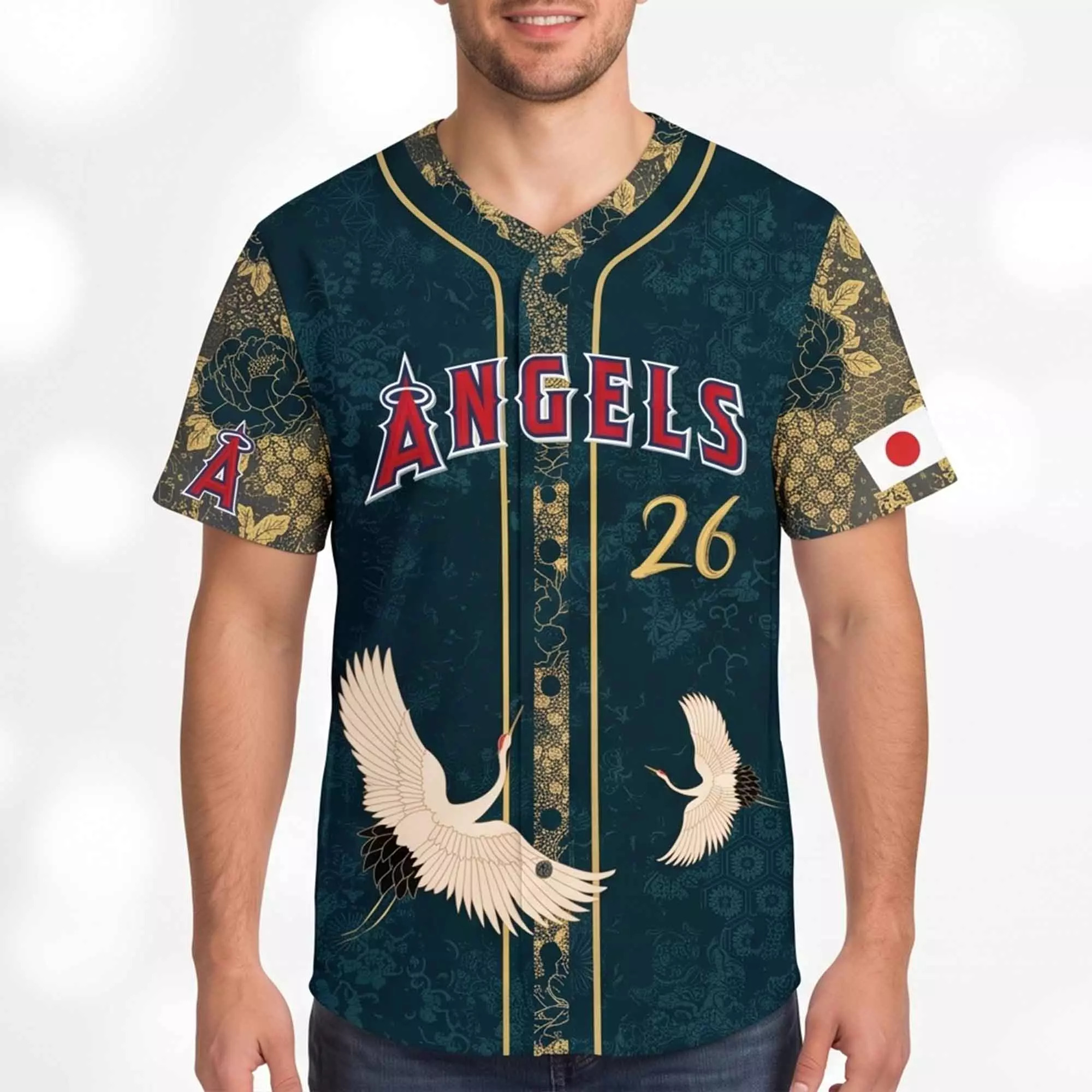 2026 Angels Japanese Heritage Giveaway Jersey 2026 Angels Japanese Heritage Giveaway Jersey