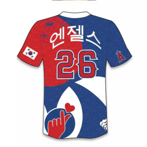 2026 Angels Korean Heritage Giveaway Jersey 2 2026 Angels Korean Heritage Giveaway Jersey