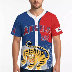2026 Angels Korean Heritage Giveaway Jersey 3 2026 Angels Korean Heritage Giveaway Jersey