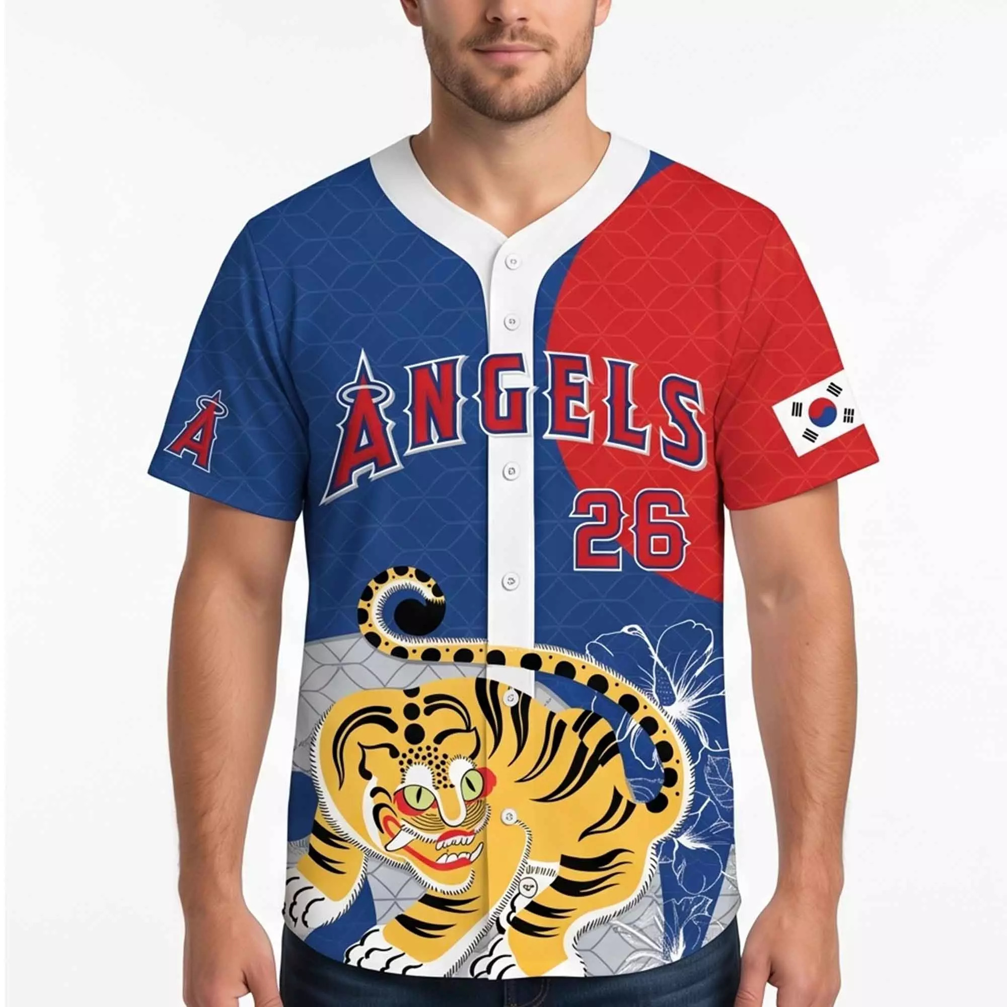 2026 Angels Korean Heritage Giveaway Jersey 2026 Angels Korean Heritage Giveaway Jersey