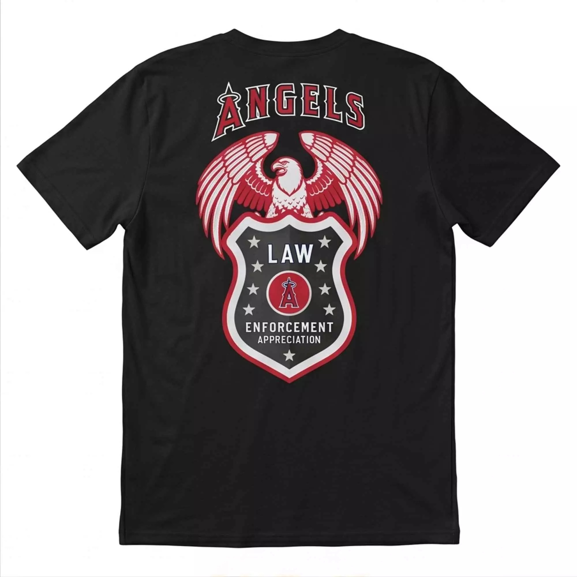 2026 Angels Law Enforcement Appreciation Giveaway Shirt 2026 Angels Law Enforcement Appreciation Giveaway Shirt