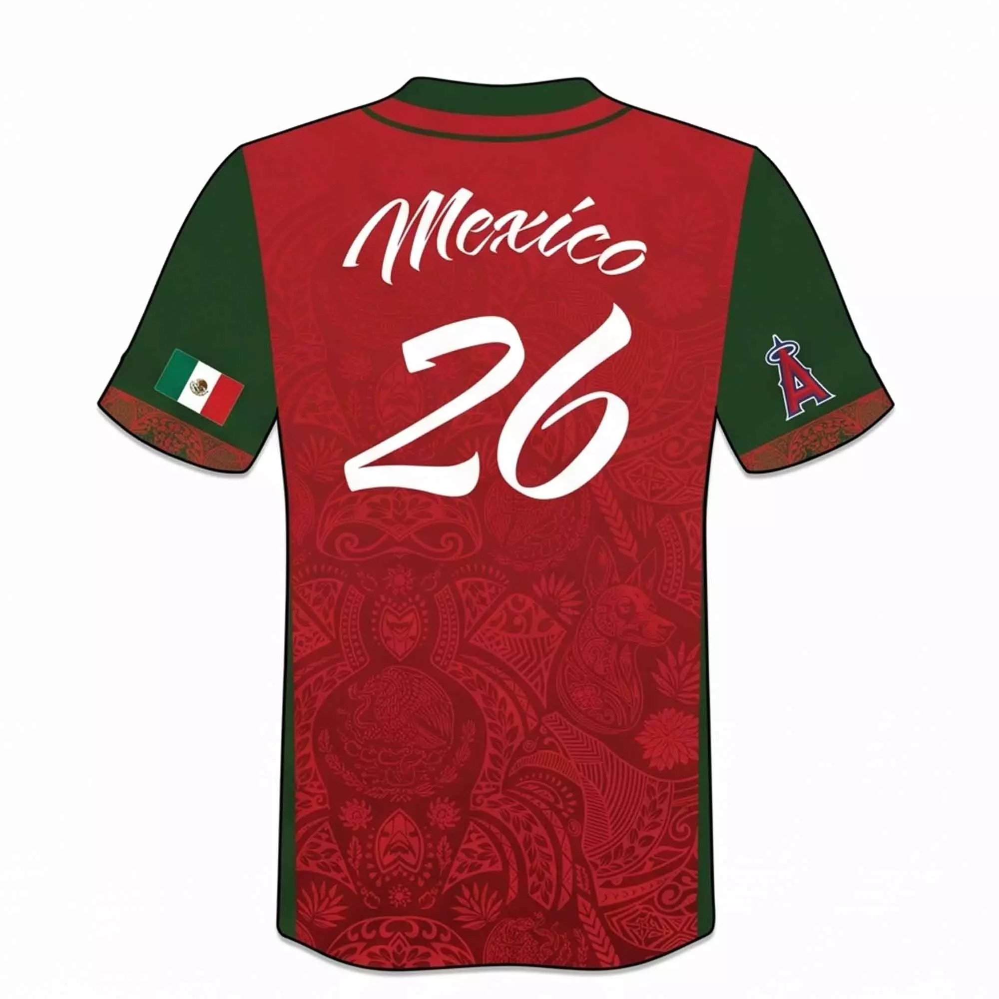 2026 Angels Mexico Heritage Giveaway Jersey 2026 Angels Mexico Heritage Giveaway Jersey