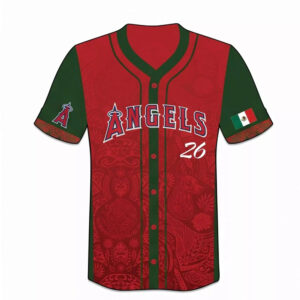2026 Angels Mexico Heritage Giveaway Jersey 2026 Angels Mexico Heritage Giveaway Jersey