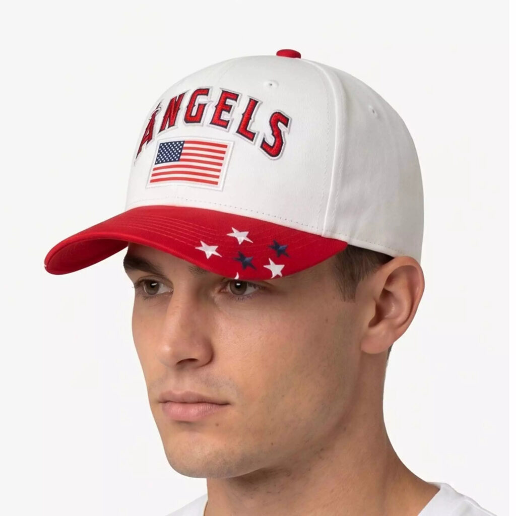 2026 Angels Patriotic Hat Giveaway