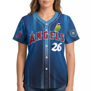 2026 Angels Salvadoran Heritage Giveaway Jersey