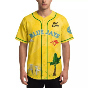 2026 Blue Jays Bad Bunny DeBí Tirar Más Fotos World Tour Jersey – Vibrant Top 2026 Blue Jays Bad Bunny DeBí Tirar Más Fotos World Tour Jersey – Vibrant Top