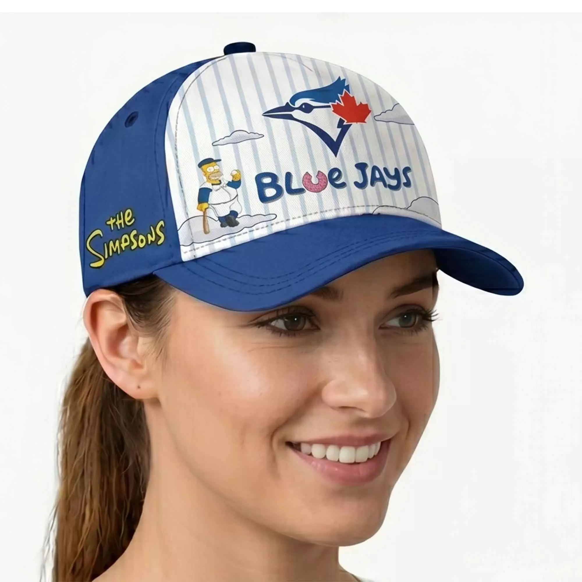 2026 Blue Jays The Simpson Hat – Gorgeous Toronto Fan Baseball Cap 2026 Blue Jays The Simpson Hat – Gorgeous Toronto Fan Baseball Cap