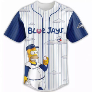 2026 Blue Jays The Simpson Jersey - Colorful Fan Baseball Shirt 1 2026 Blue Jays The Simpson Jersey - Colorful Fan Baseball Shirt