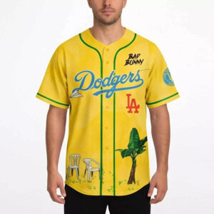 2026 Dodgers Bad Bunny DeBí Tirar Más Fotos World Tour Jersey – Vibrant Top 2026 Dodgers Bad Bunny DeBí Tirar Más Fotos World Tour Jersey – Vibrant Top