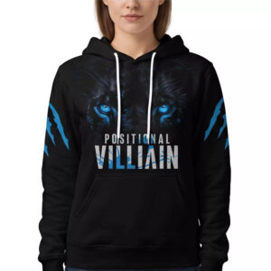 2026 Lions Positional Villain Hoodie - Spectacular Dark Fan Pullover