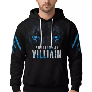 2026 Lions Positional Villain Hoodie - Spectacular Dark Fan Pullover
