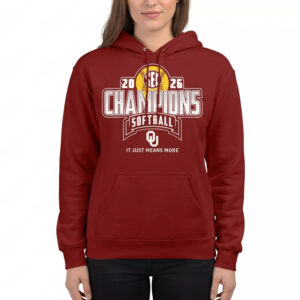 2026 Oklahoma Softball Back-to-Back SEC Regular Season Champs Hoodie 2 2026 Oklahoma Softball Back-to-Back SEC Regular Season Champs Hoodie
