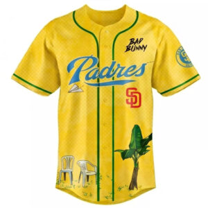 2026 Padres Bad Bunny DeBí Tirar Más Fotos World Tour Jersey - Vibrant Top 1 2026 Padres Bad Bunny DeBí Tirar Más Fotos World Tour Jersey - Vibrant Top
