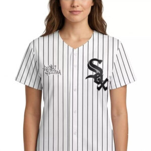 2026 Peso Pluma White Sox Jersey - Stunning Fan Uniform 1 2026 Peso Pluma White Sox Jersey - Stunning Fan Uniform