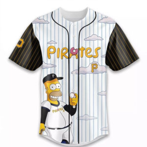 2026 Pirates The Simpson Jersey - Vibrant Fan Baseball Shirt 1 2026 Pirates The Simpson Jersey - Vibrant Fan Baseball Shirt