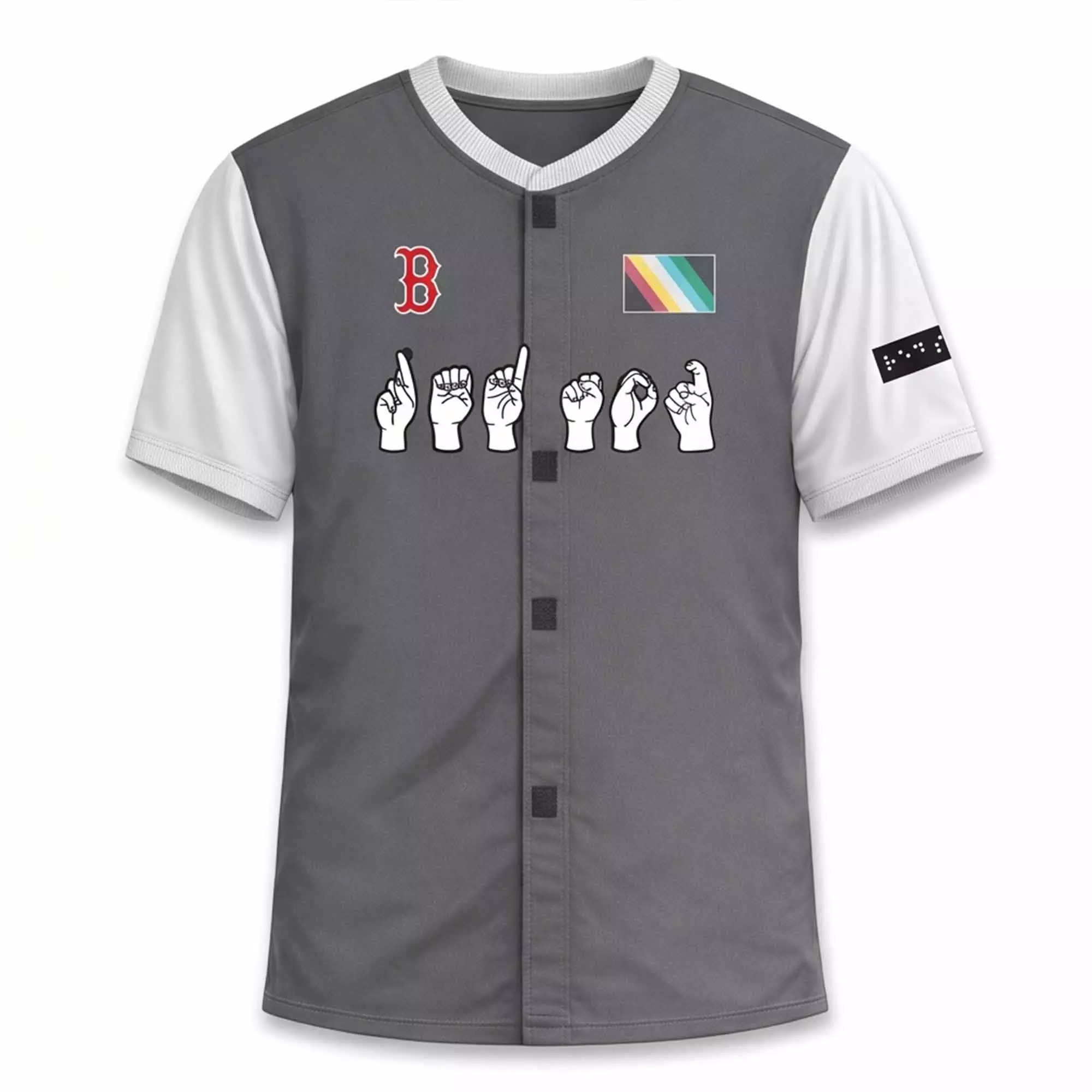 2026 Red Sox Disability Pride Giveaway Jersey – Vibrant Shirt 2026 Red Sox Disability Pride Giveaway Jersey – Vibrant Shirt