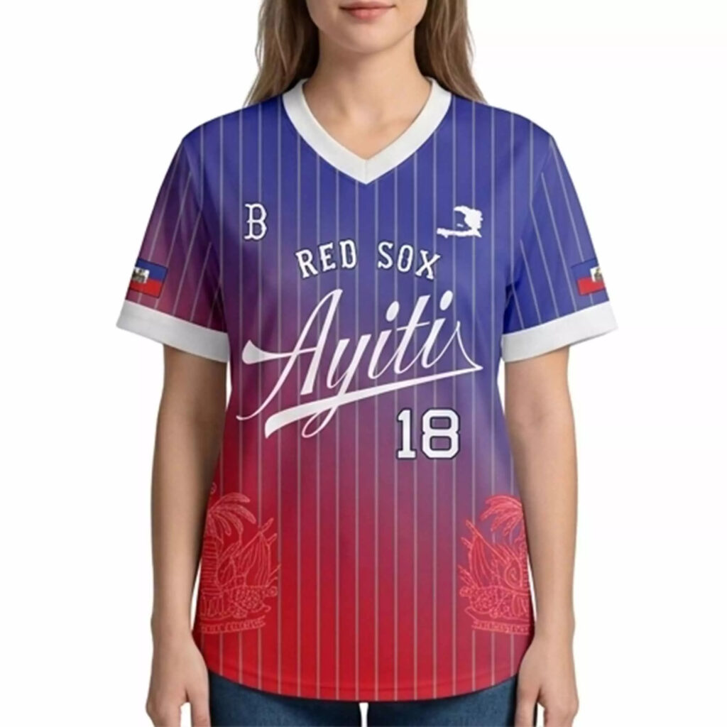 2026 Red Sox Haitian Celebration Giveaway Jersey 2026 Red Sox Haitian Celebration Giveaway Jersey