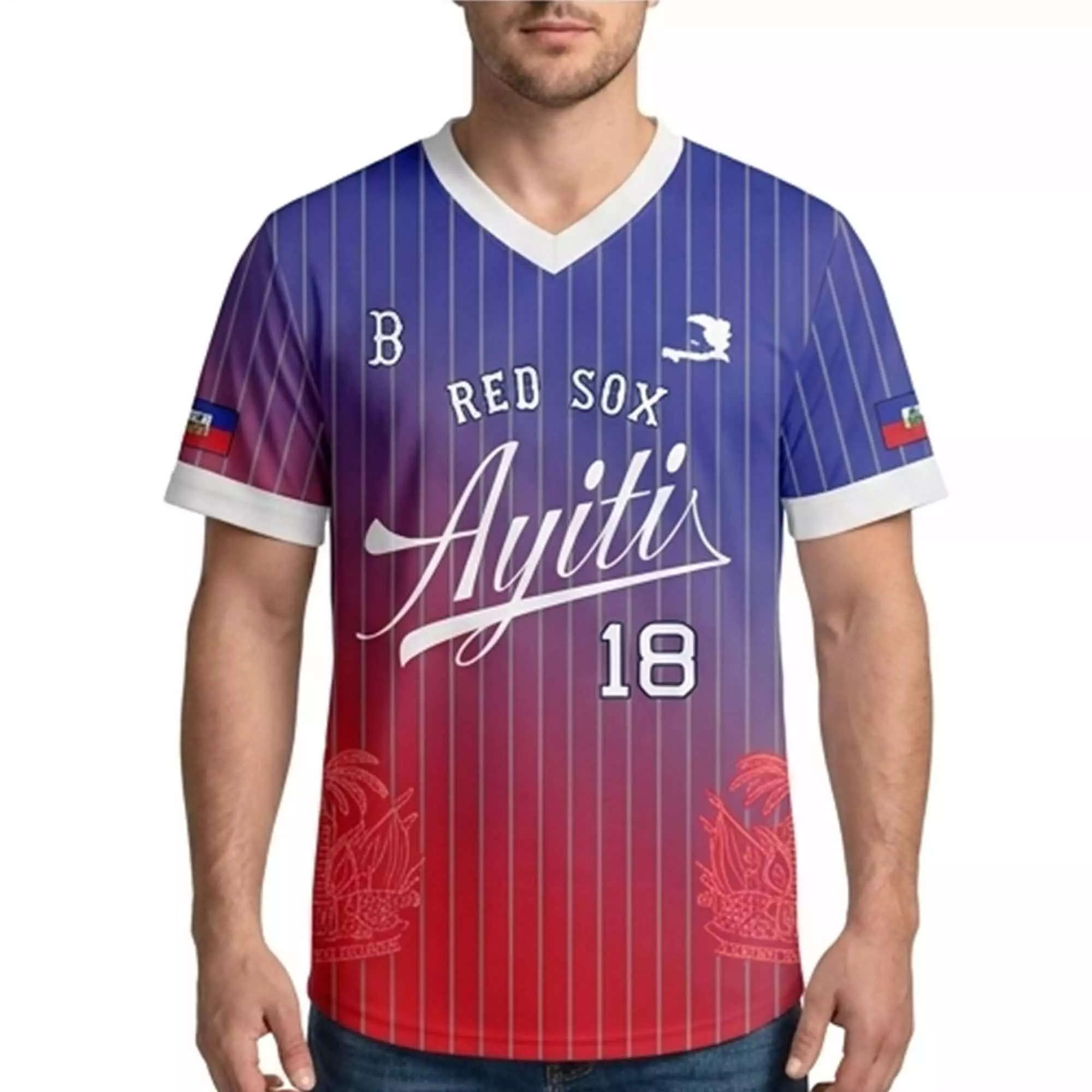 2026 Red Sox Haitian Celebration Giveaway Jersey – Vibrant Shirt 2026 Red Sox Haitian Celebration Giveaway Jersey – Vibrant Shirt