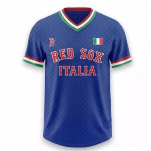 2026 Red Sox Italian Pride Giveaway Jersey - Elegant Fan Top 1 2026 Red Sox Italian Pride Giveaway Jersey - Elegant Fan Top